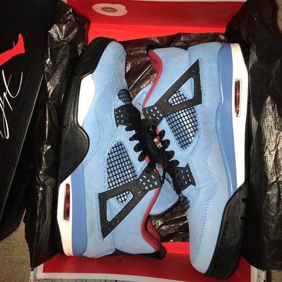 cactus jack 4s size 13